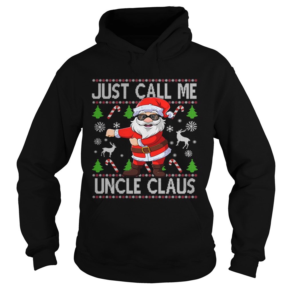 Just Call Me Uncle Santa Claus Flossing Xmas Hoodie