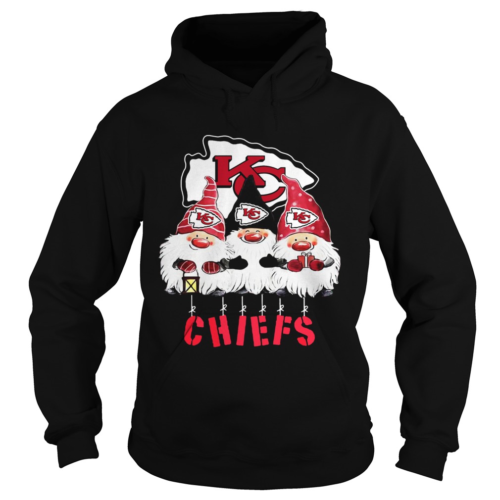 Kansas City Chiefs Santa Chibi Christmas Hoodie