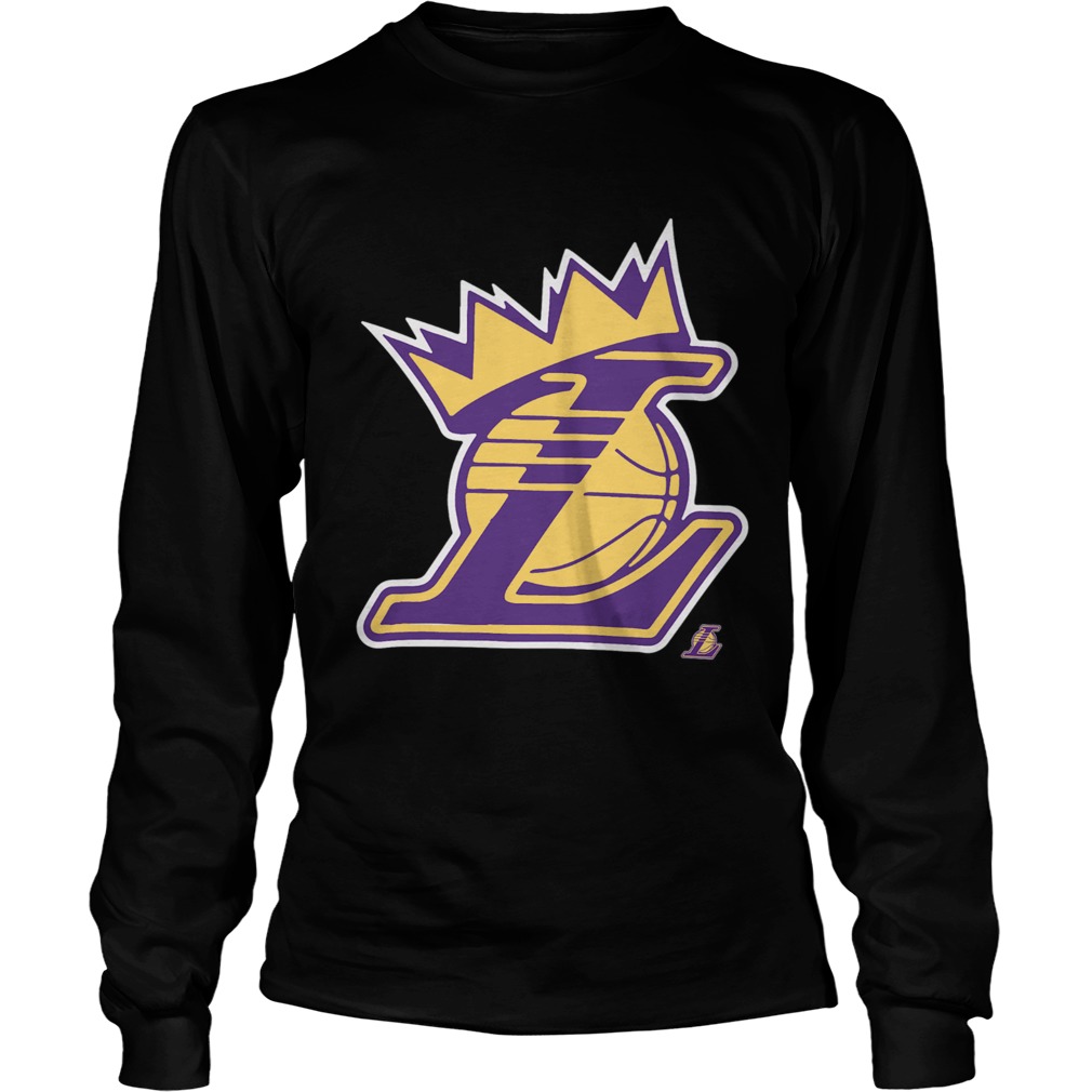 LeBron James Los Angeles Lakers Crown LongSleeve