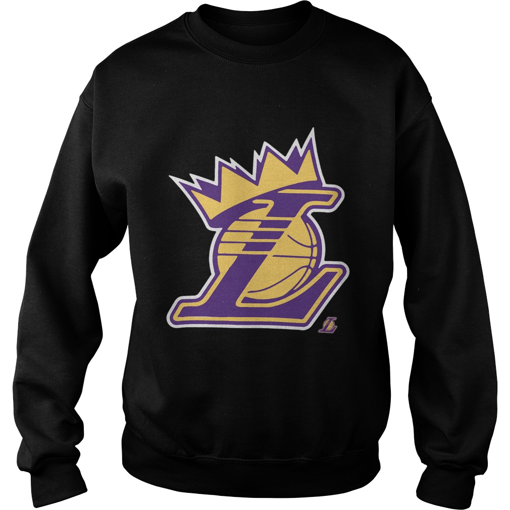 LeBron James Los Angeles Lakers Crown Sweatshirt