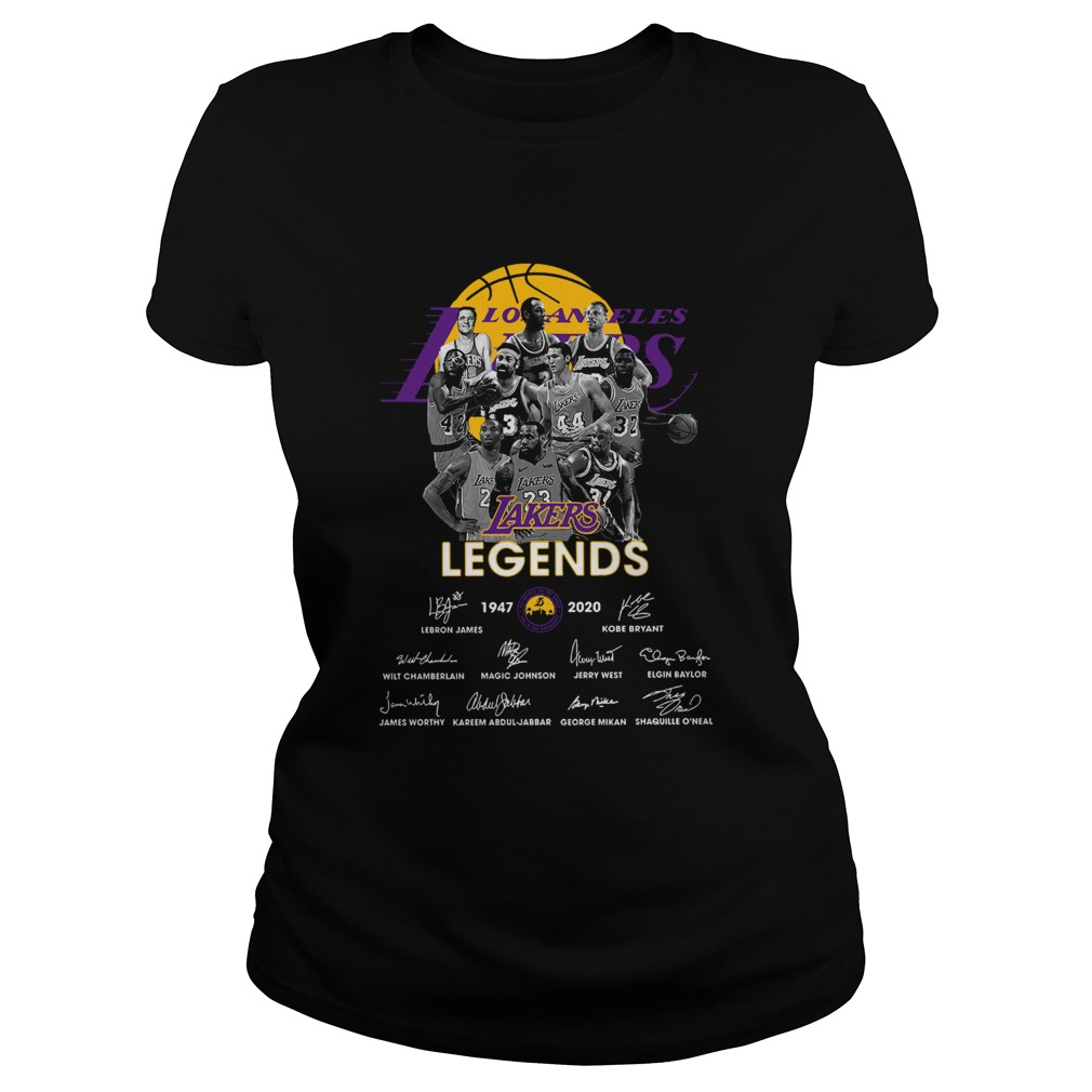 Los Angeles Lakers Legends 19472020 Signatures Classic Ladies