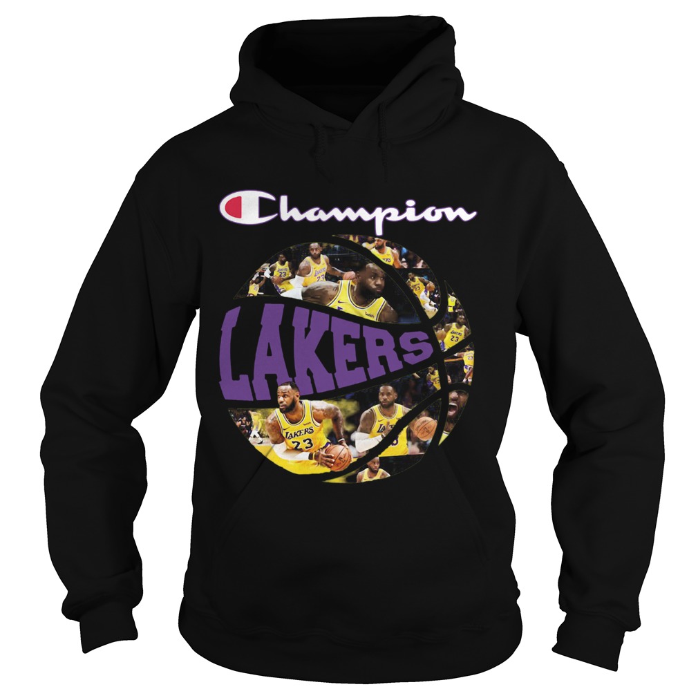 Los Angeles Lakers champion players ball Hoodie