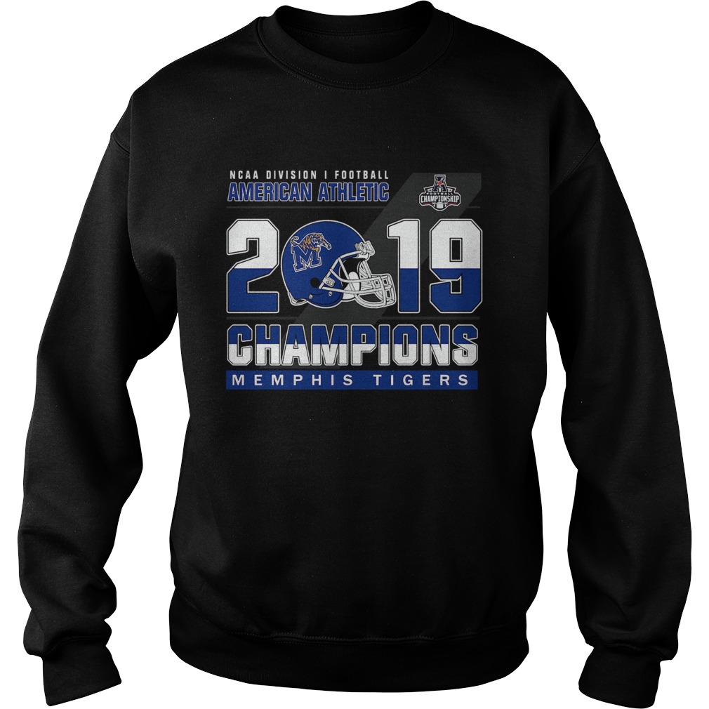 Memphis Tigers Division Athletic coast 2019 champions Sweatshirt