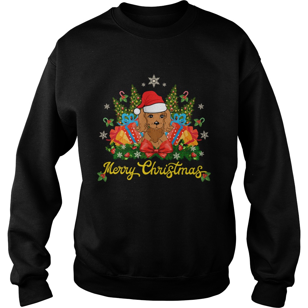 Merry Christmas Dog And Christmas Ornament Sweatshirt