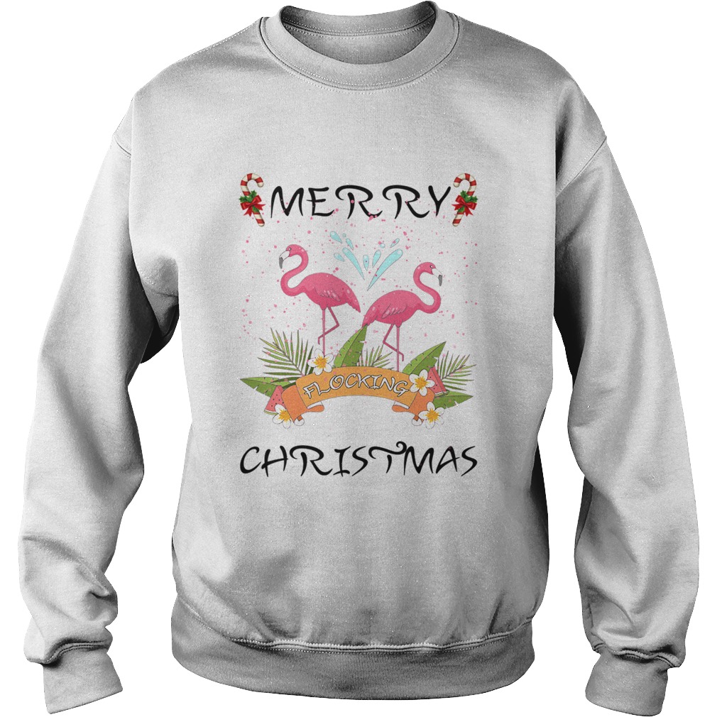 Merry Christmas Flocking Sweatshirt