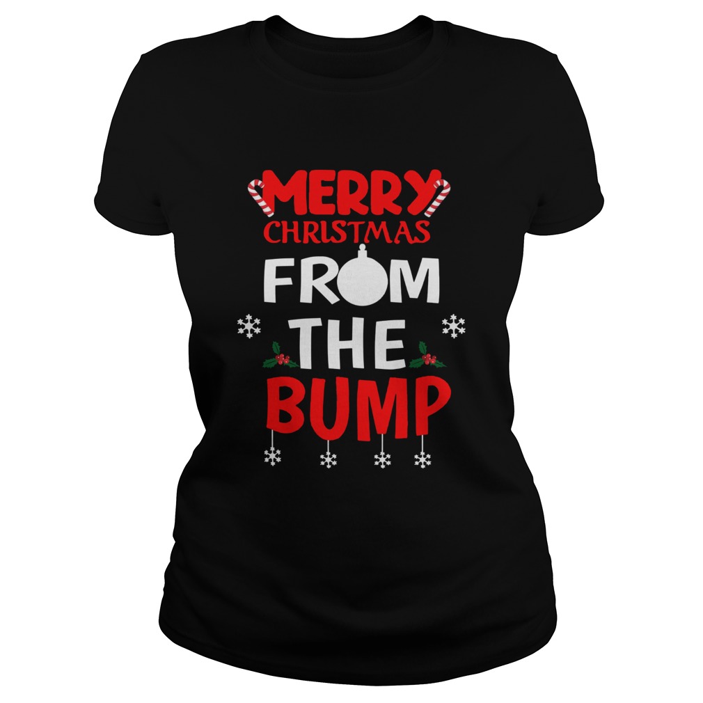 Merry Christmas From The Bump Classic Ladies