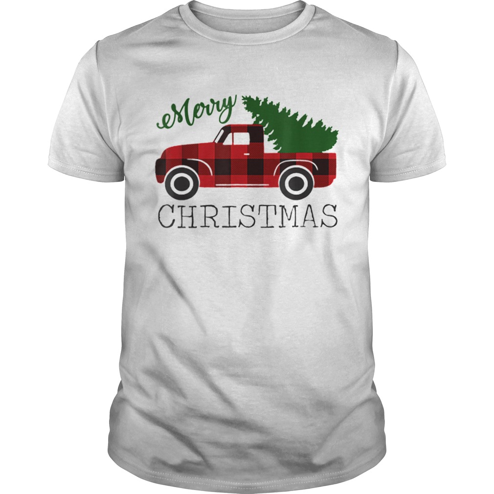 Merry Christmas Red Truck shirt