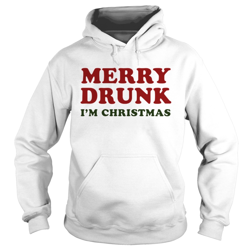 Merry Drunk Im Christmas Hoodie