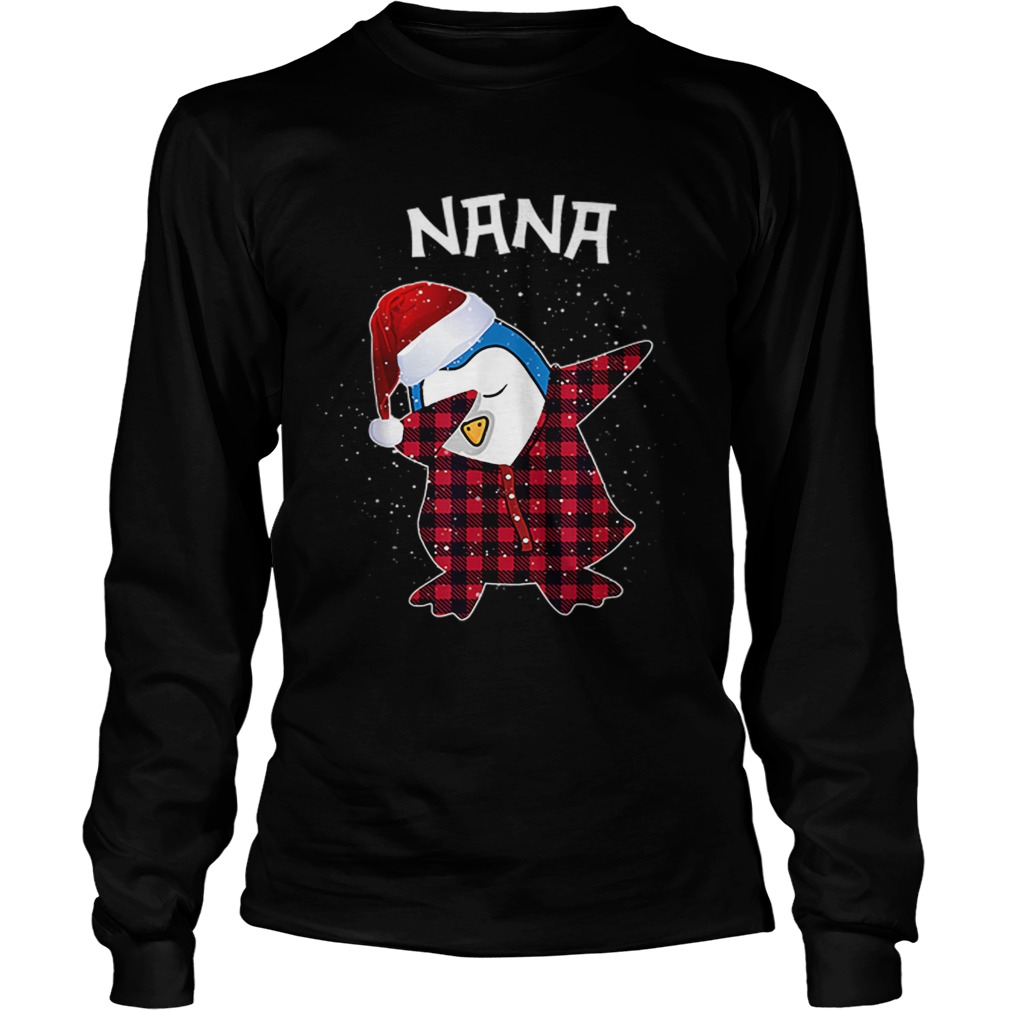 Nana Penguin Pajamas Ugly Christmas PJ Xmas LongSleeve