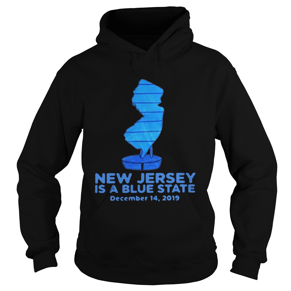 New Jersey Is A Blue State Hoodie