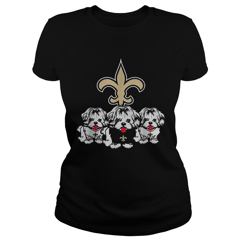 New Orleans Saints Shih Tzu Classic Ladies