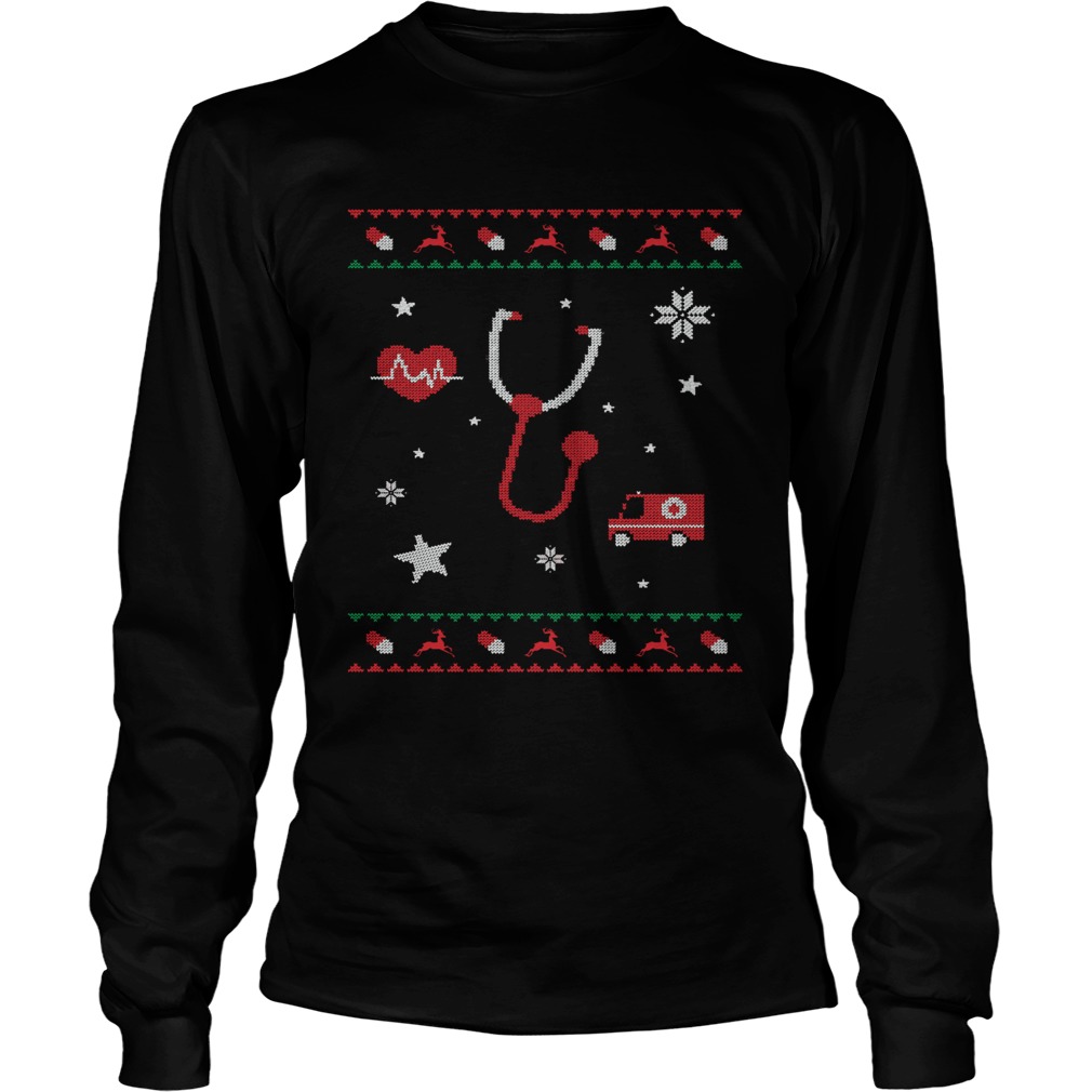 Nurse Ugly Christmas LongSleeve