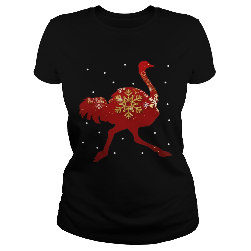 Ostrich Christmas Classic Ladies