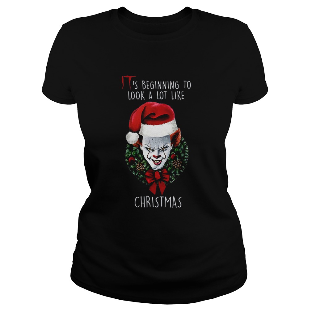 Pennywise Its beginning to look alot like christmas Classic Ladies