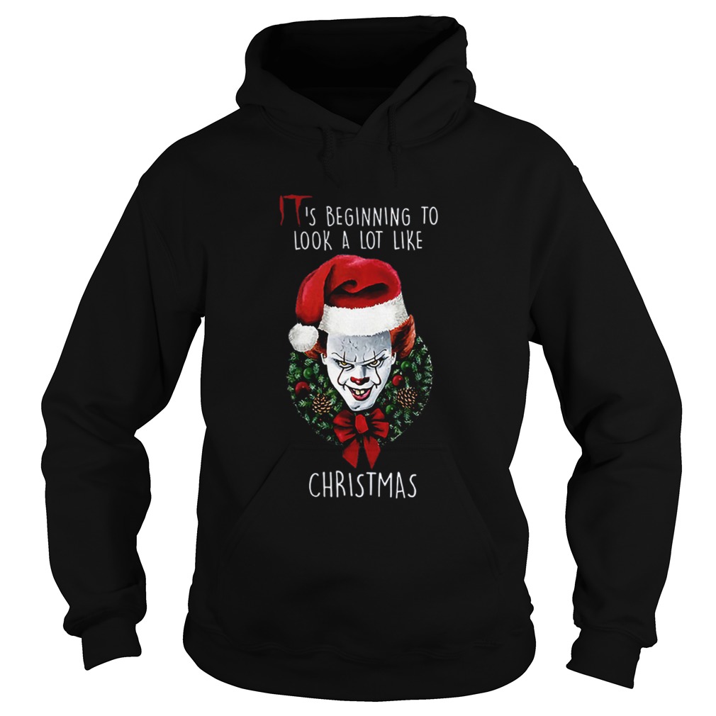 Pennywise Its beginning to look alot like christmas Hoodie