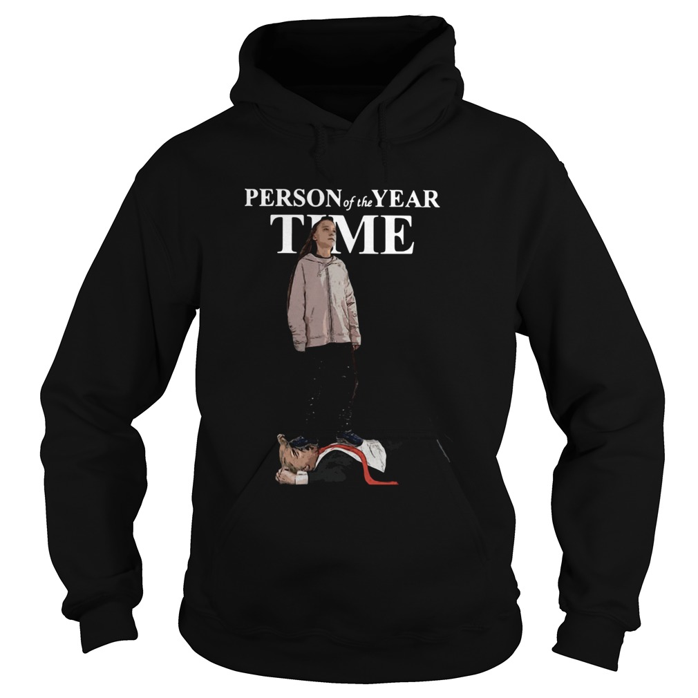 Person Of The Year Time Greta Thunberg And Donald Trump Hoodie
