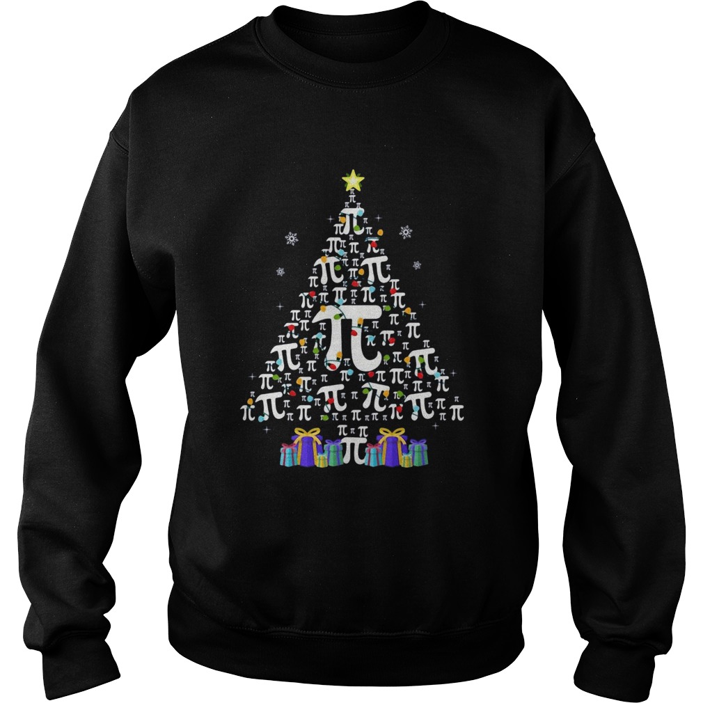 Pi Christmas Tree Christmas Sweatshirt