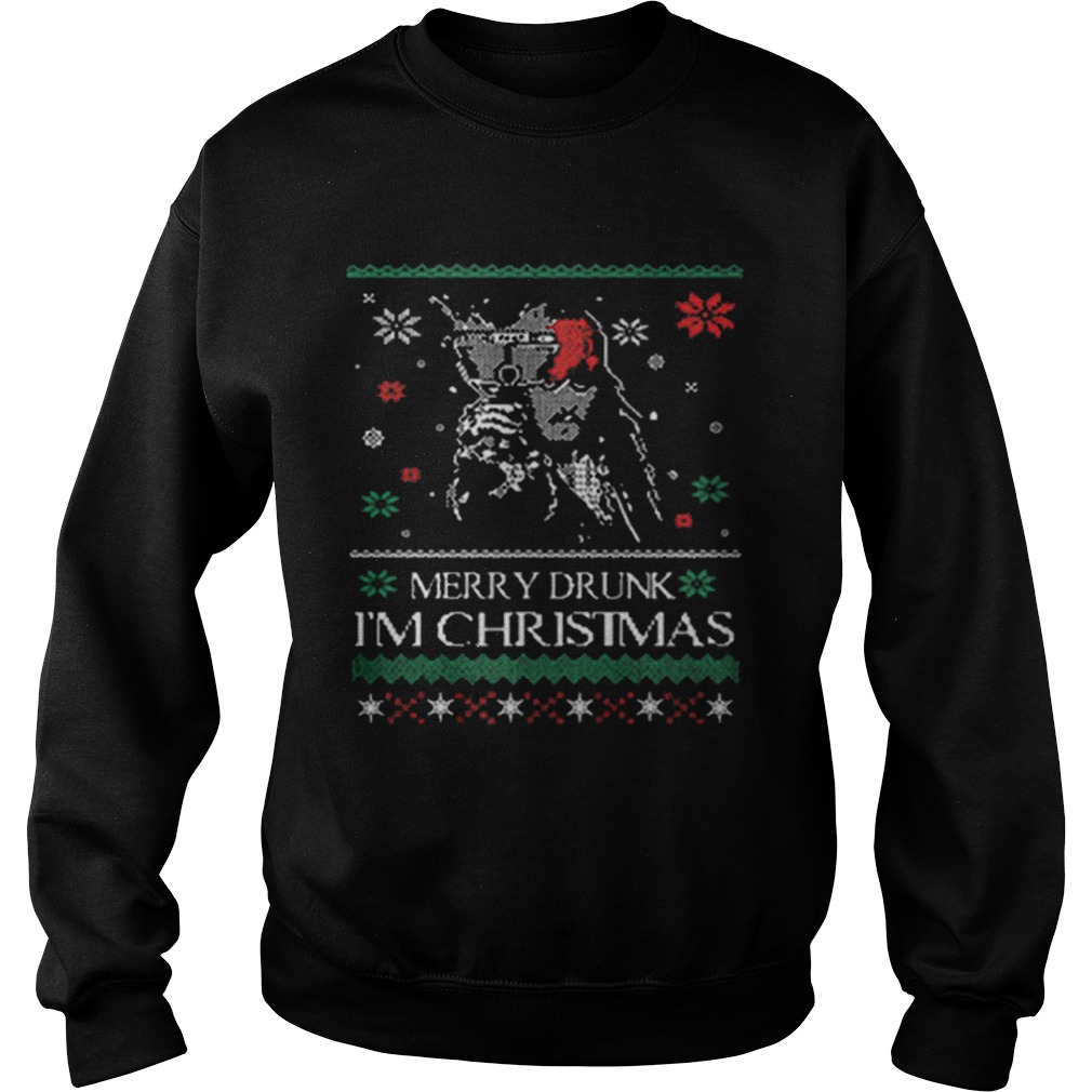 Pirates Of The Caribbean Merry drunk im Christmas ugly Sweatshirt