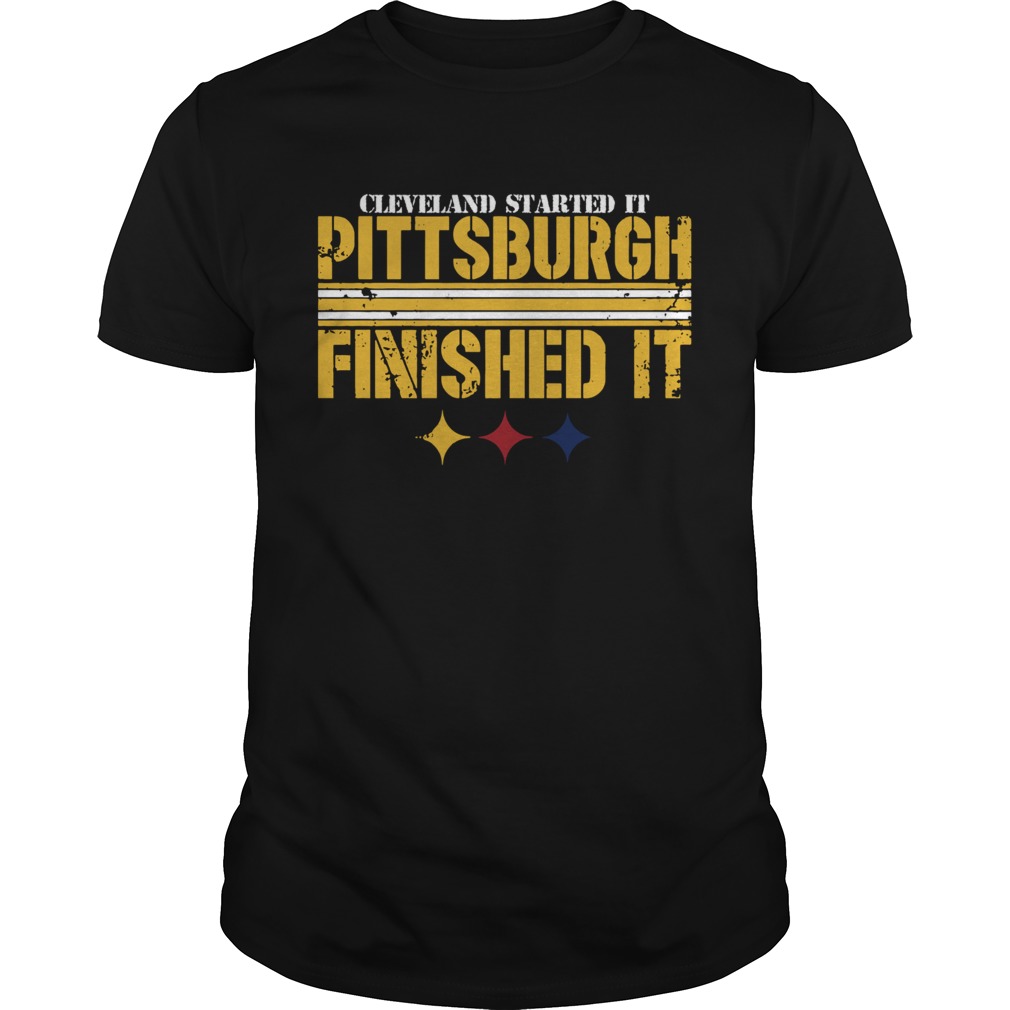 Pittsburgh Finished It Shirt