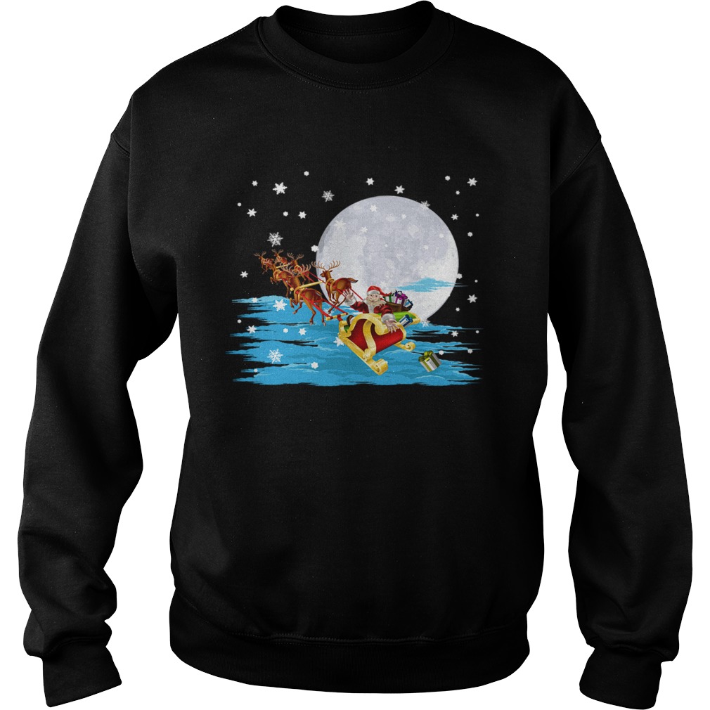 Santa Claus Gifts Christmas Sleigh Sweatshirt