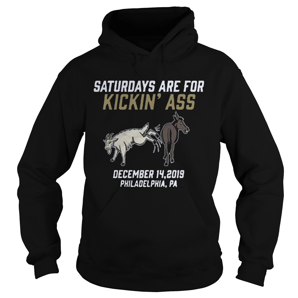 Saturdays Are For Kickin Ass 2020 Hoodie