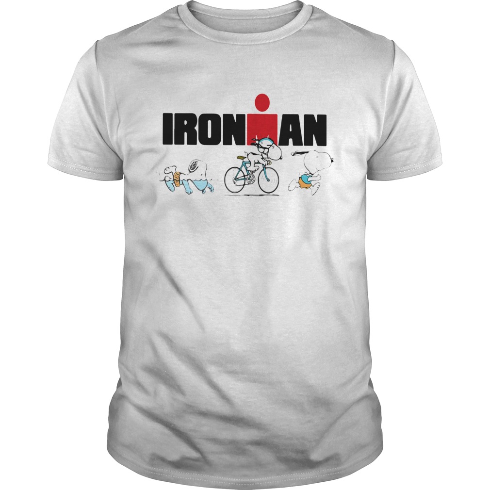 Snoopy Ironman Sports shirt