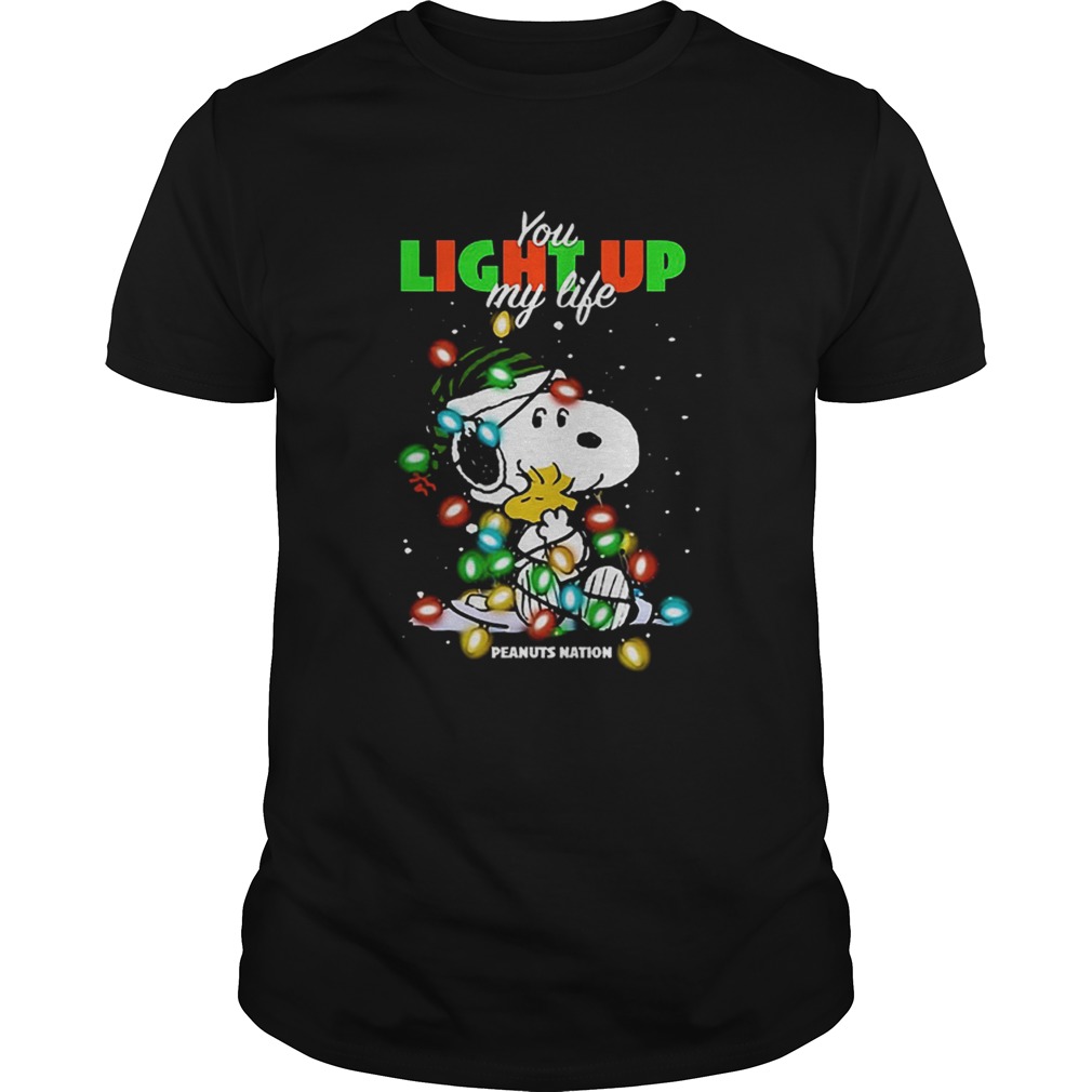 Snoopy You light up my life Peanuts nation Christmas Unisex