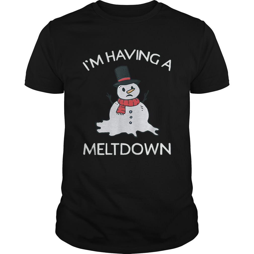 Snowman Having A Meltdown for Christmas WinterSnowman Having A Meltdown for Christmas Winter shirt