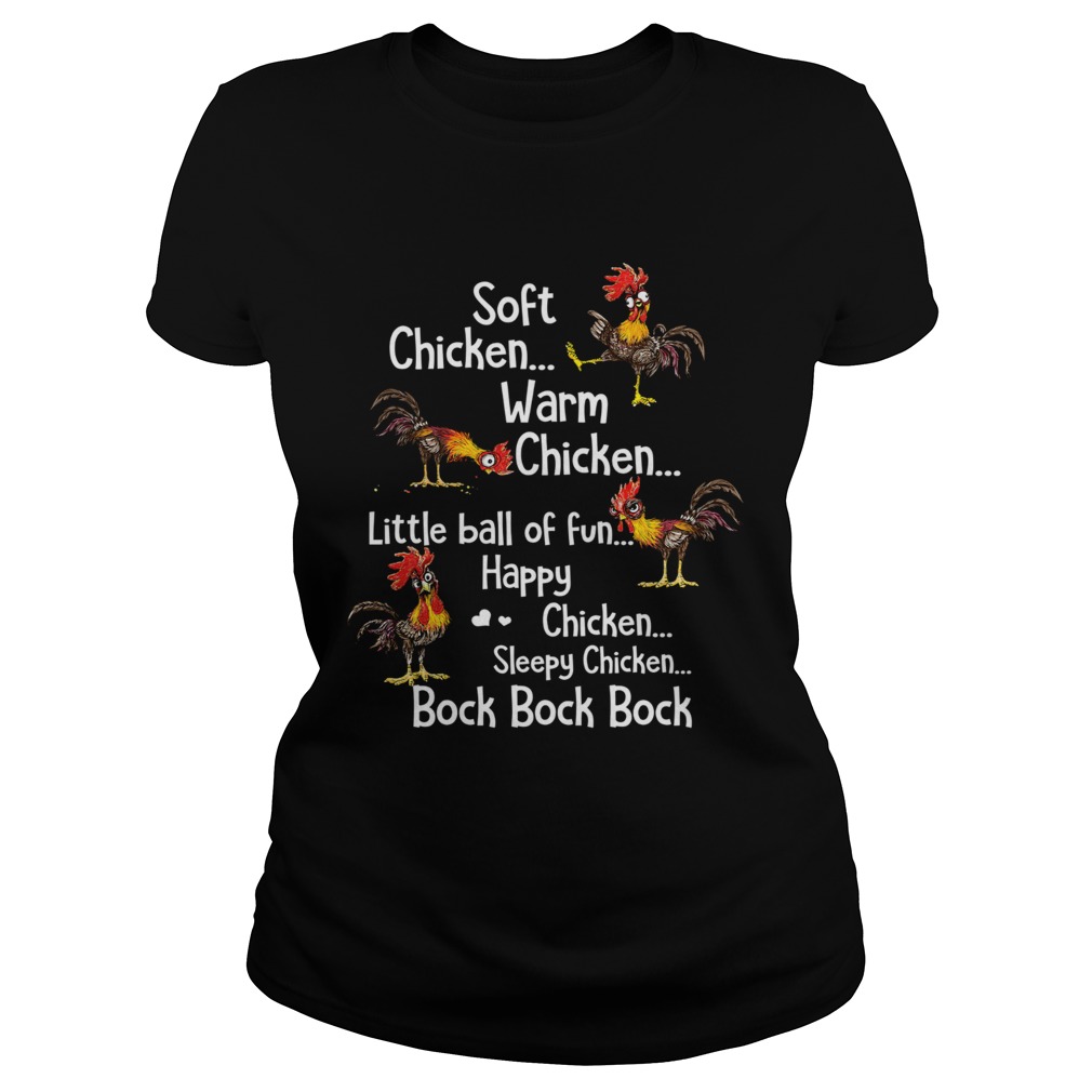 Soft Chicken Warm Chicken Little Ball Of Fun Happy CHicken Sleepy Chicken Bock Bock Bock Classic Ladies