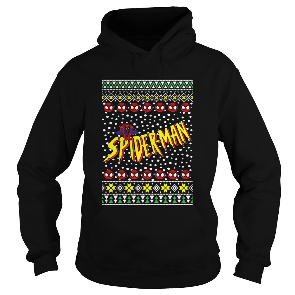 Spiderman Ugly Christmas Hoodie
