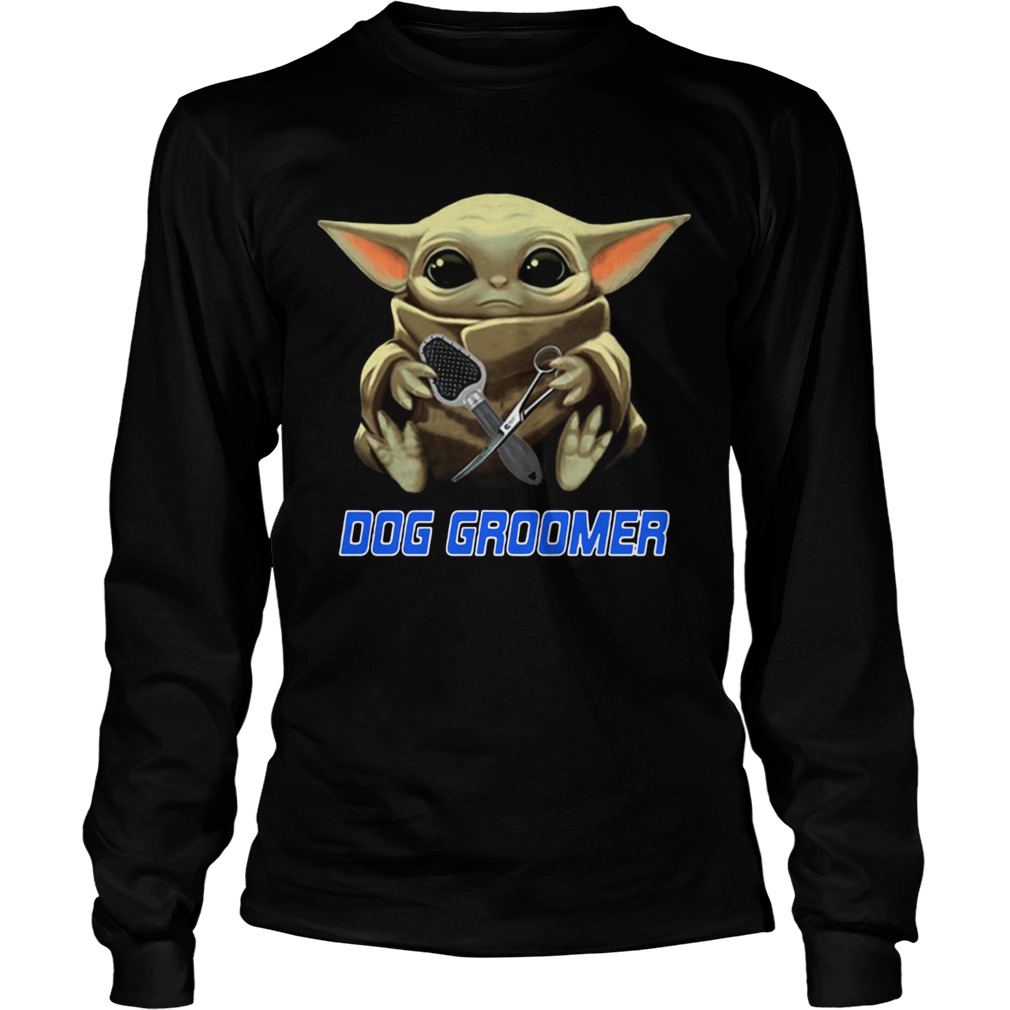 Star Wars Baby Yoda Hug Groomer LongSleeve