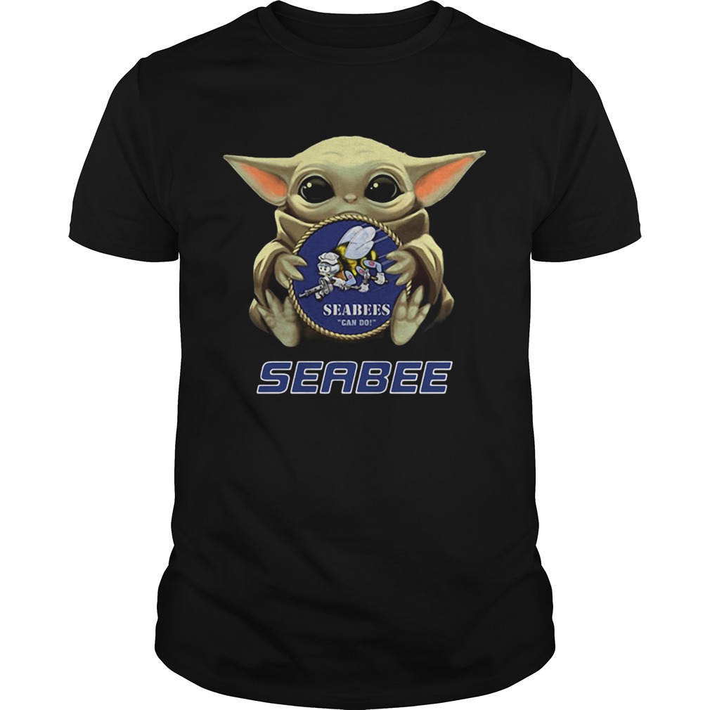 Star Wars Baby Yoda Hug Seabee shirt