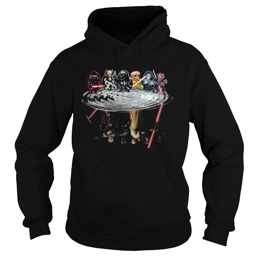 Star Wars Chibi Characters Water Reflections Hoodie