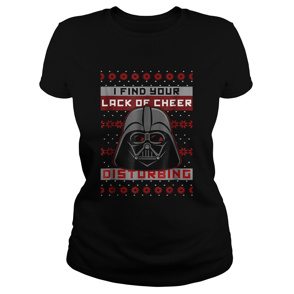 Star Wars Vader Lack Of Cheer Ugly Christmas Classic Ladies