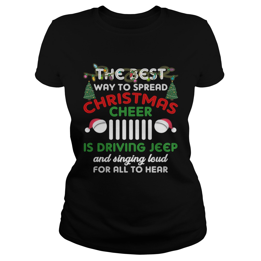 The Best Way To Spread Christmas Cheer Is Driving Jeep Classic Ladies