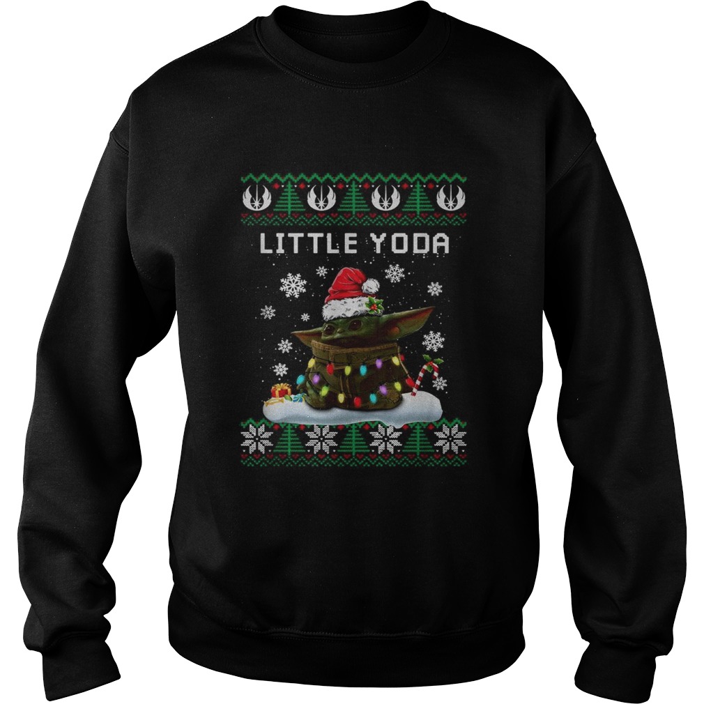 The Mandalorian Baby Yoda little Yoda Christmas Sweatshirt