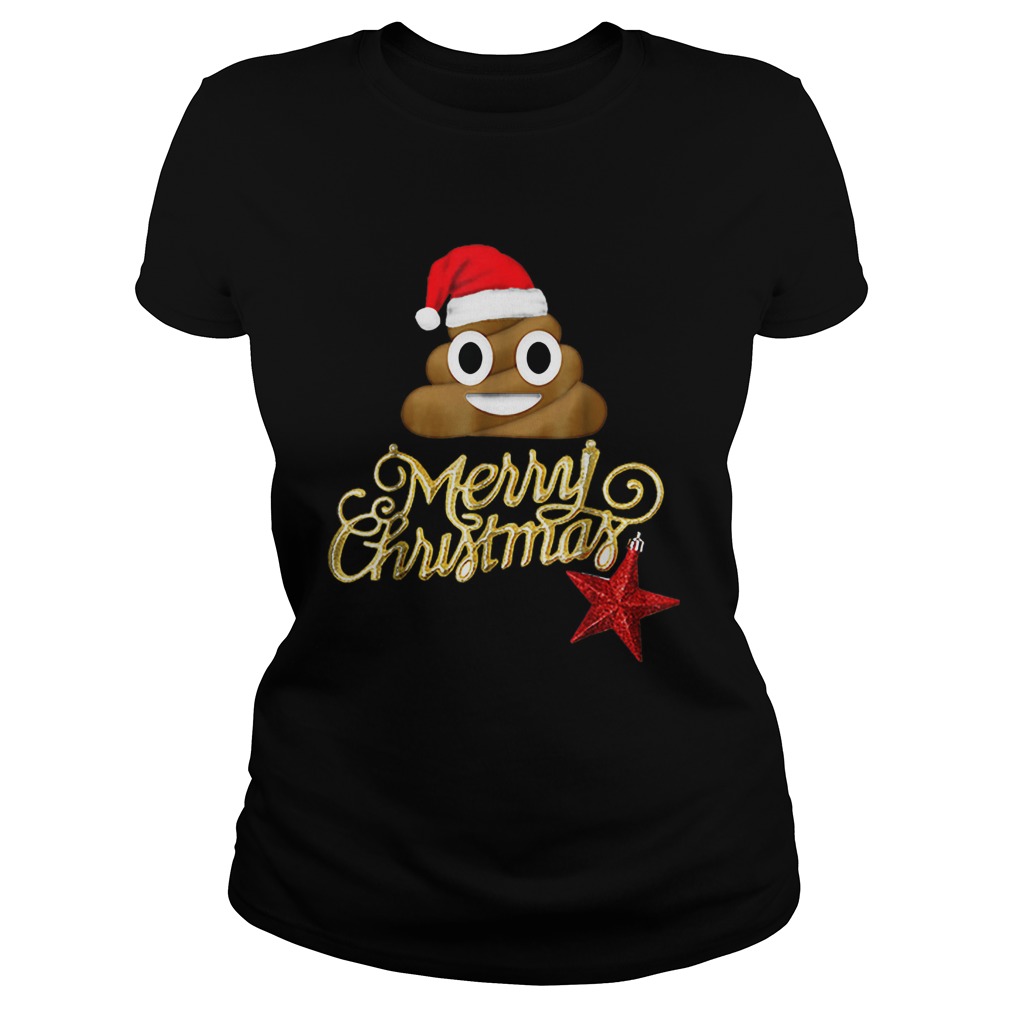oop Emoji Christmas Classic Ladies