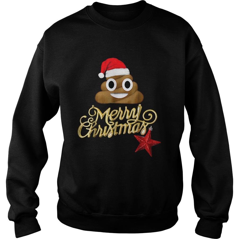 oop Emoji Christmas Sweatshirt