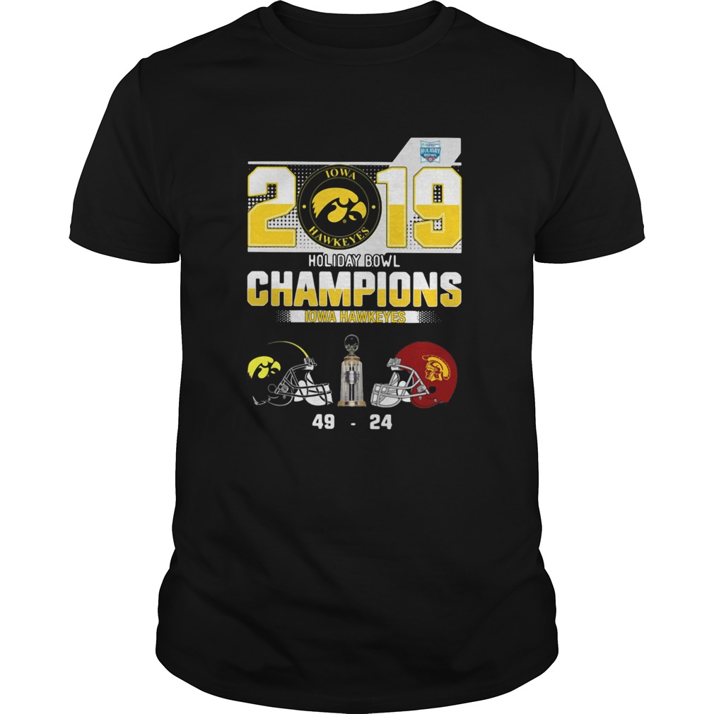 2019 Holiday Bowl Champions Iowa Hawkeyes shirt