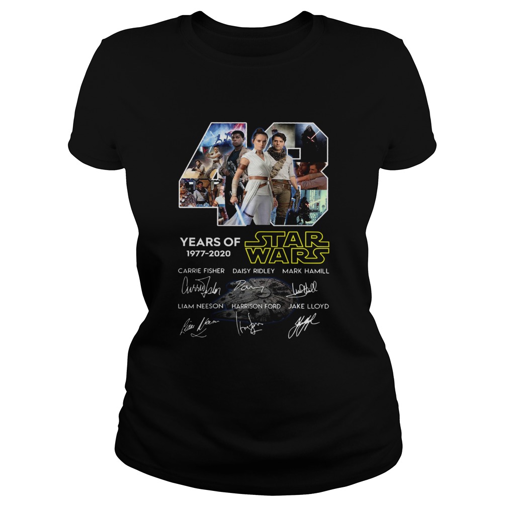 43 Years Of Star Wars Skywalker Characters Signatures Classic Ladies