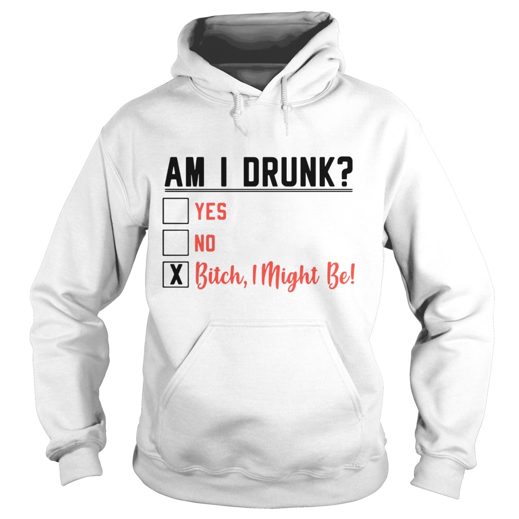 Am I Drunk Yes No Hoodie