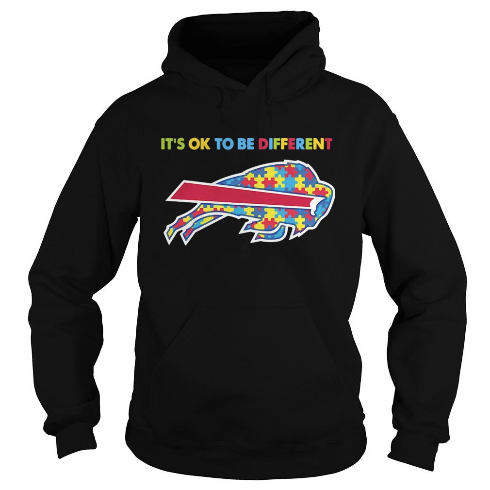 Autism Awareness Its Ok To Be Different Buffalo Bills Hoodie