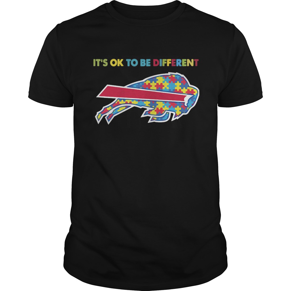 Autism Buffalo Bills Its Ok To Be Different shirt