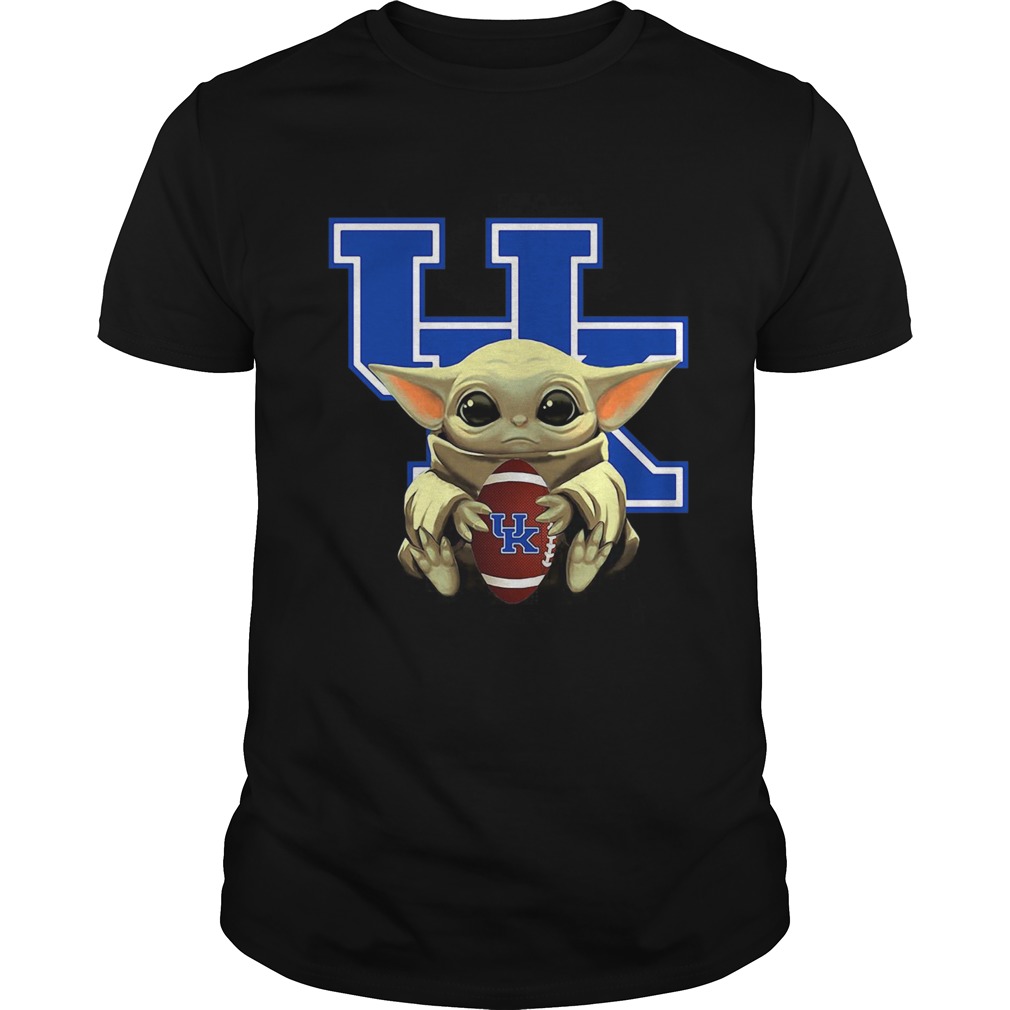 Baby Yoda Hug Kentucky Wildcats shirt