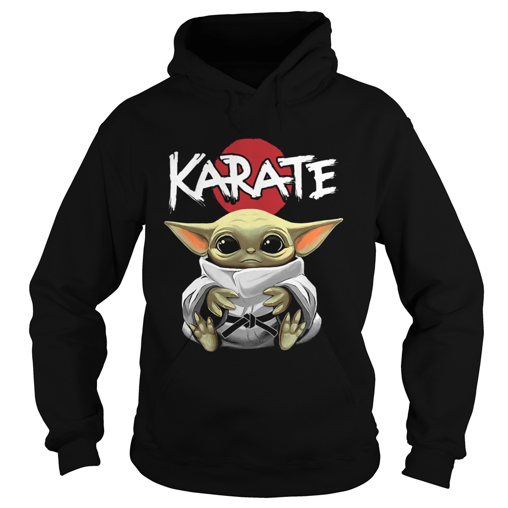 Baby Yoda Karate Hoodie
