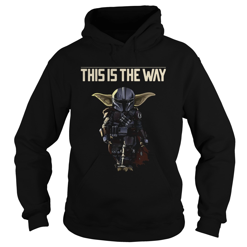 Baby Yoda The Mandalorian This Is The Way Hoodie