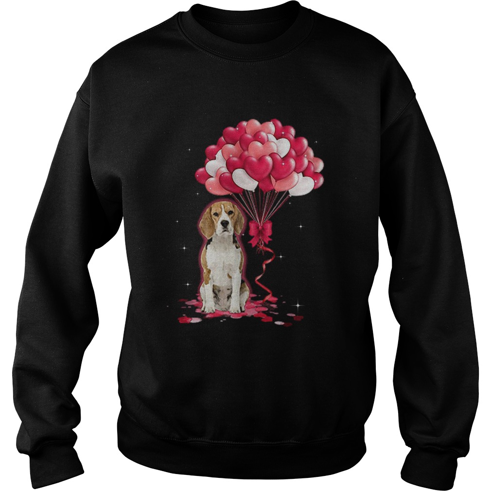Beagle Love Balloons Sweatshirt