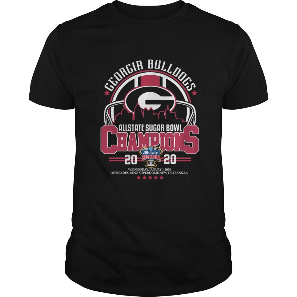 Georgia Bulldogs Allstate Sugar Bowl Champions 2020 Unisex
