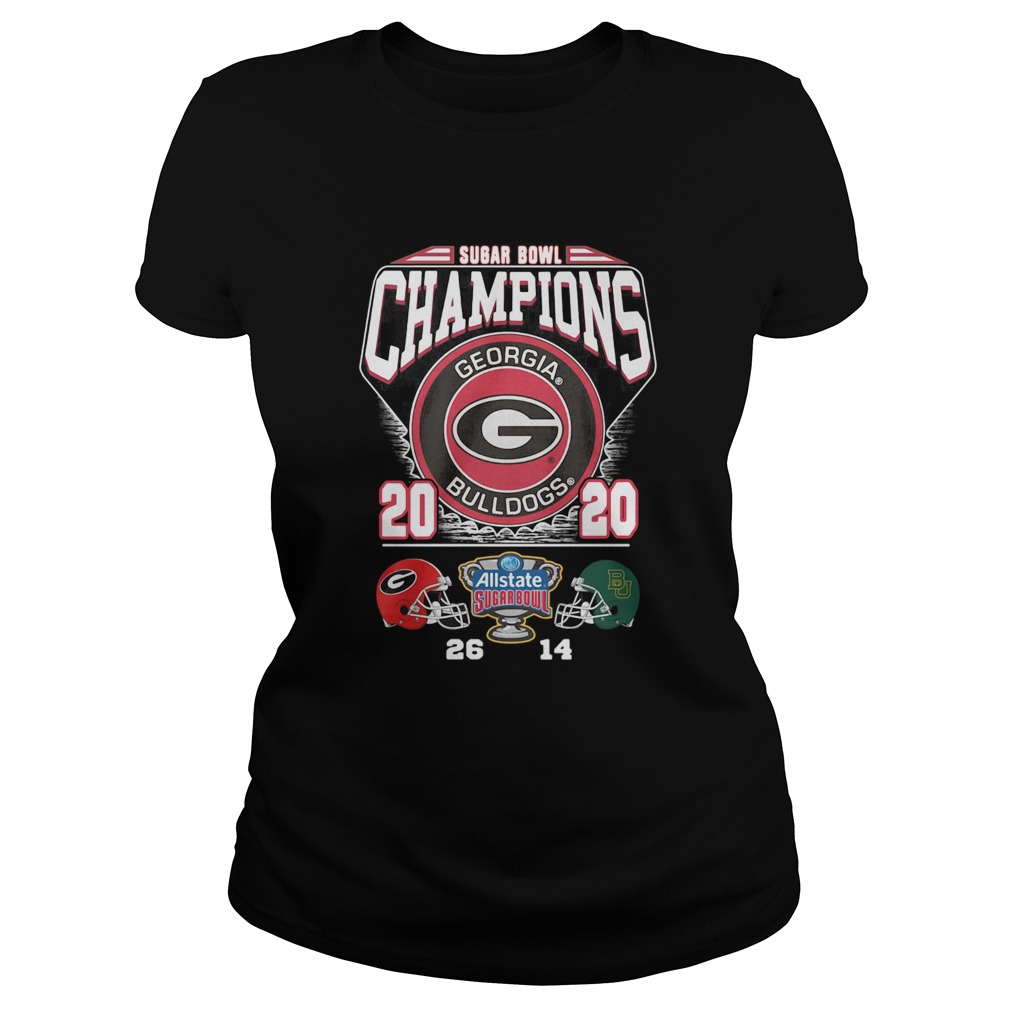 Georgia Bulldogs Sugar Bowl Champion 2020 Classic Ladies