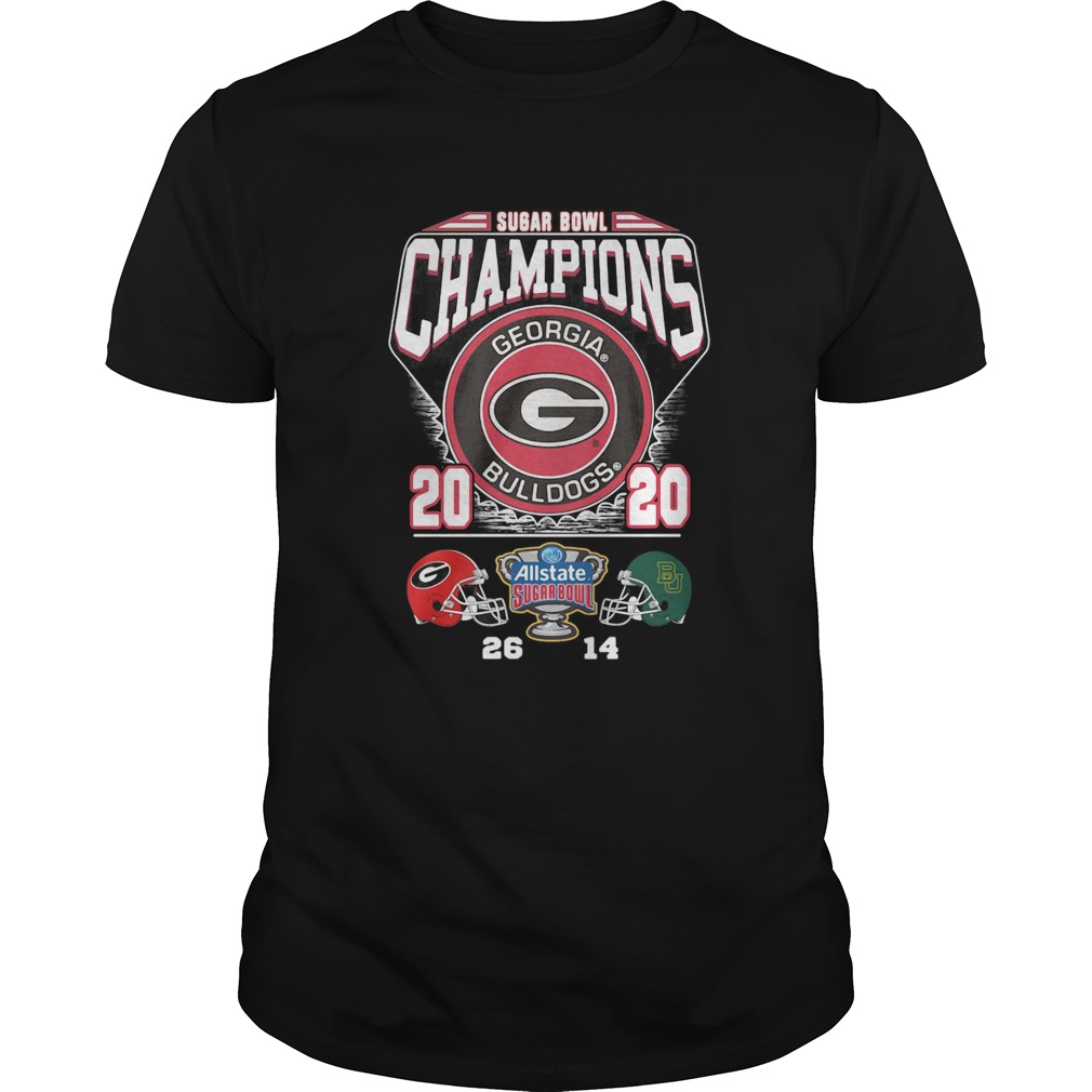 Georgia Bulldogs Sugar Bowl Champion 2020 shirt